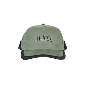 The University of BLAZZ Brushed Cotton Twill CAP [OLIVExBLACK]