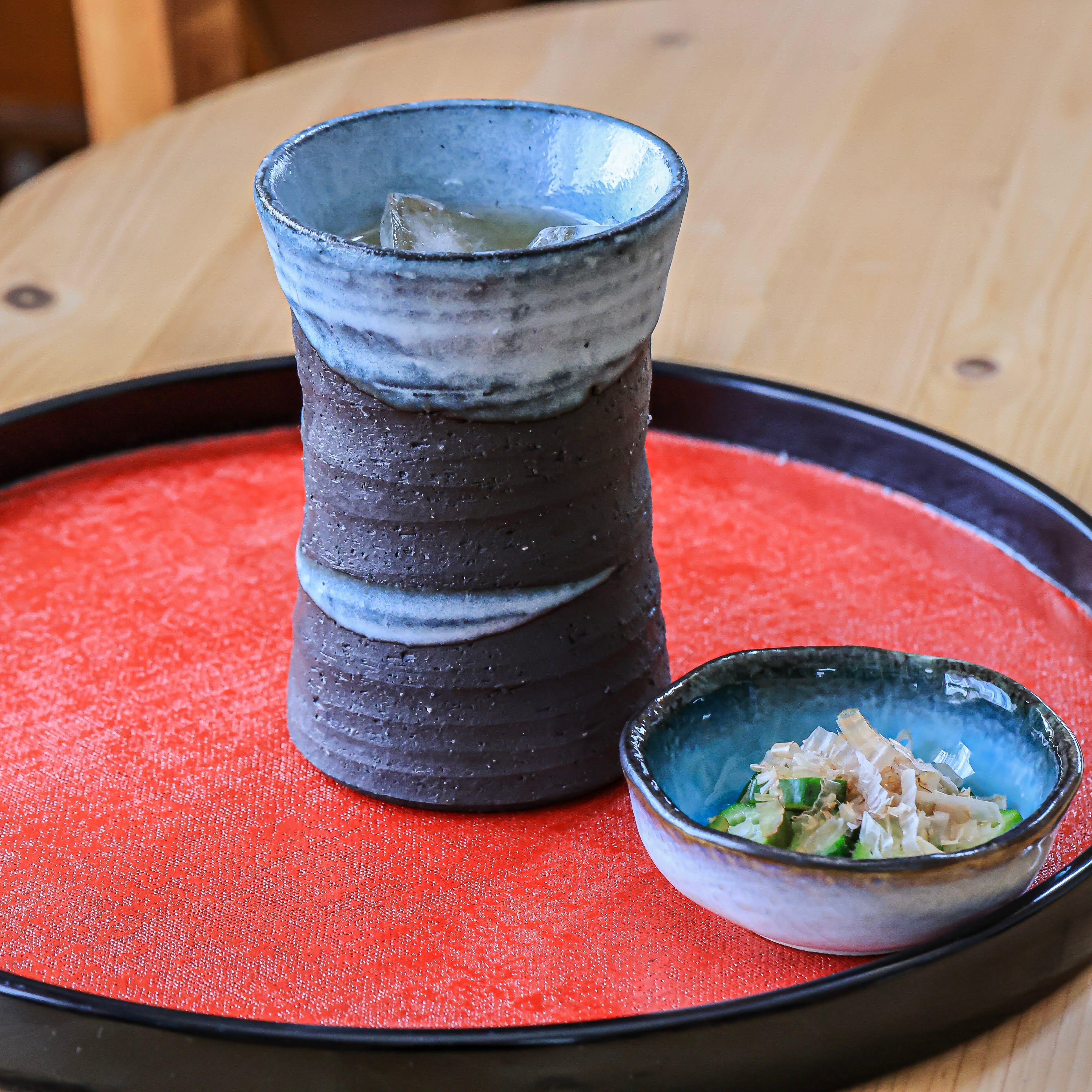 ロング焼酎カップ「黒彩」