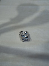 Karen silver , mini fruit ring