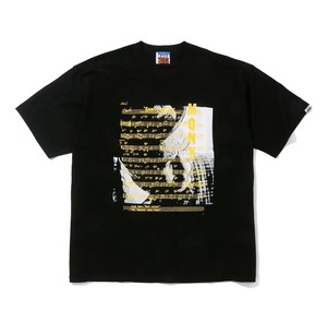 CITY COUNTRY CITY : Cotton T-shirt_Thelonious Monk ‘Round Midnight CCC-233T006 C/# BLACK x YELLOW SIZE L