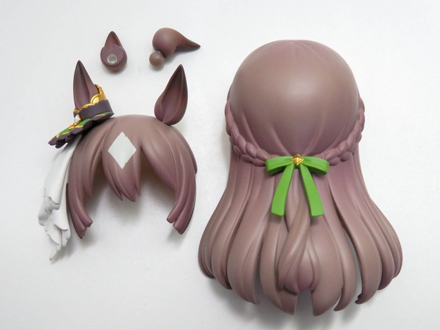 【2469】 サトノダイヤモンド 髪パーツ ハーフアップ　ねんどろいど