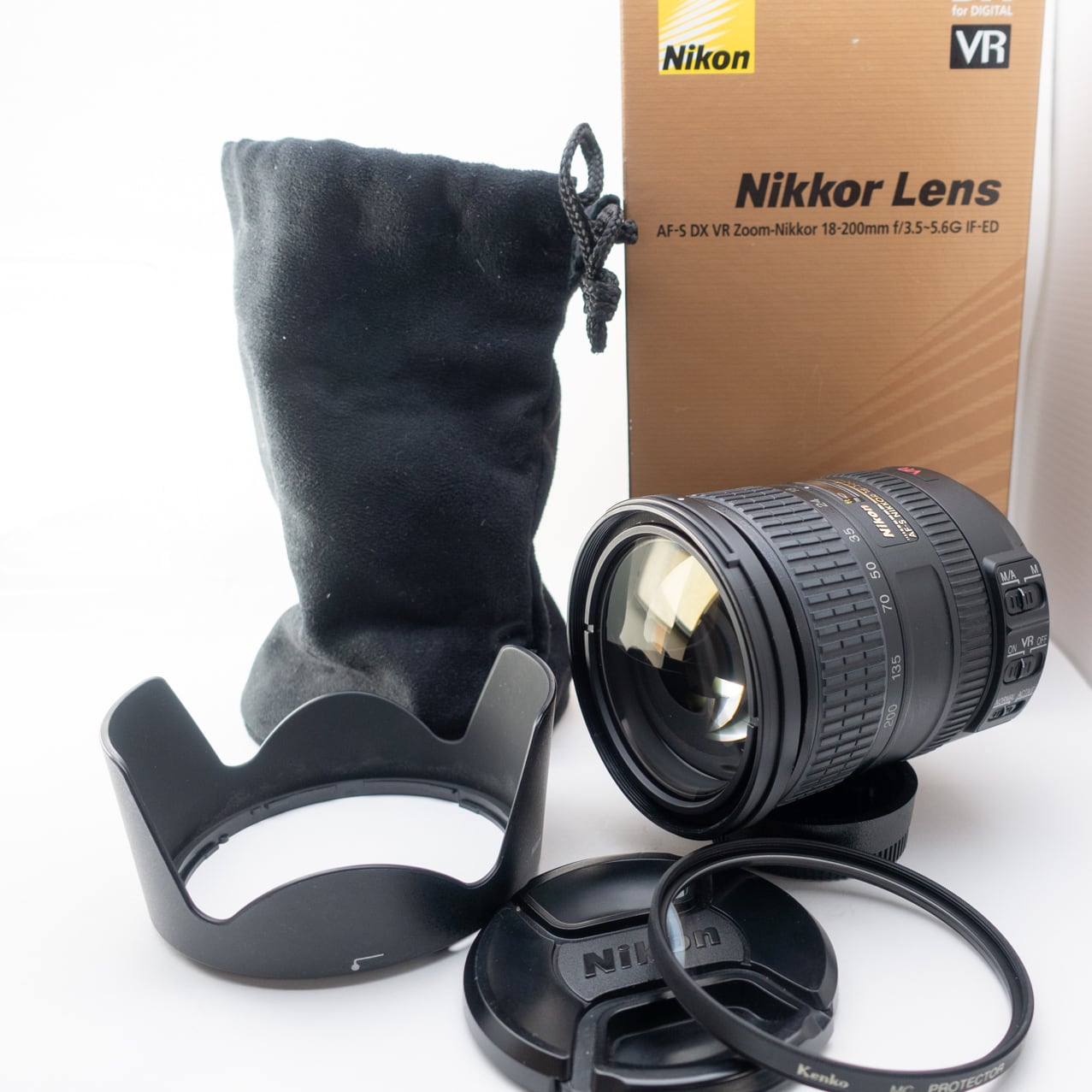 Nikon AF-S DX NIKKOR 18-200mm f/3.5-5.6G ED VR Zoom Lens from