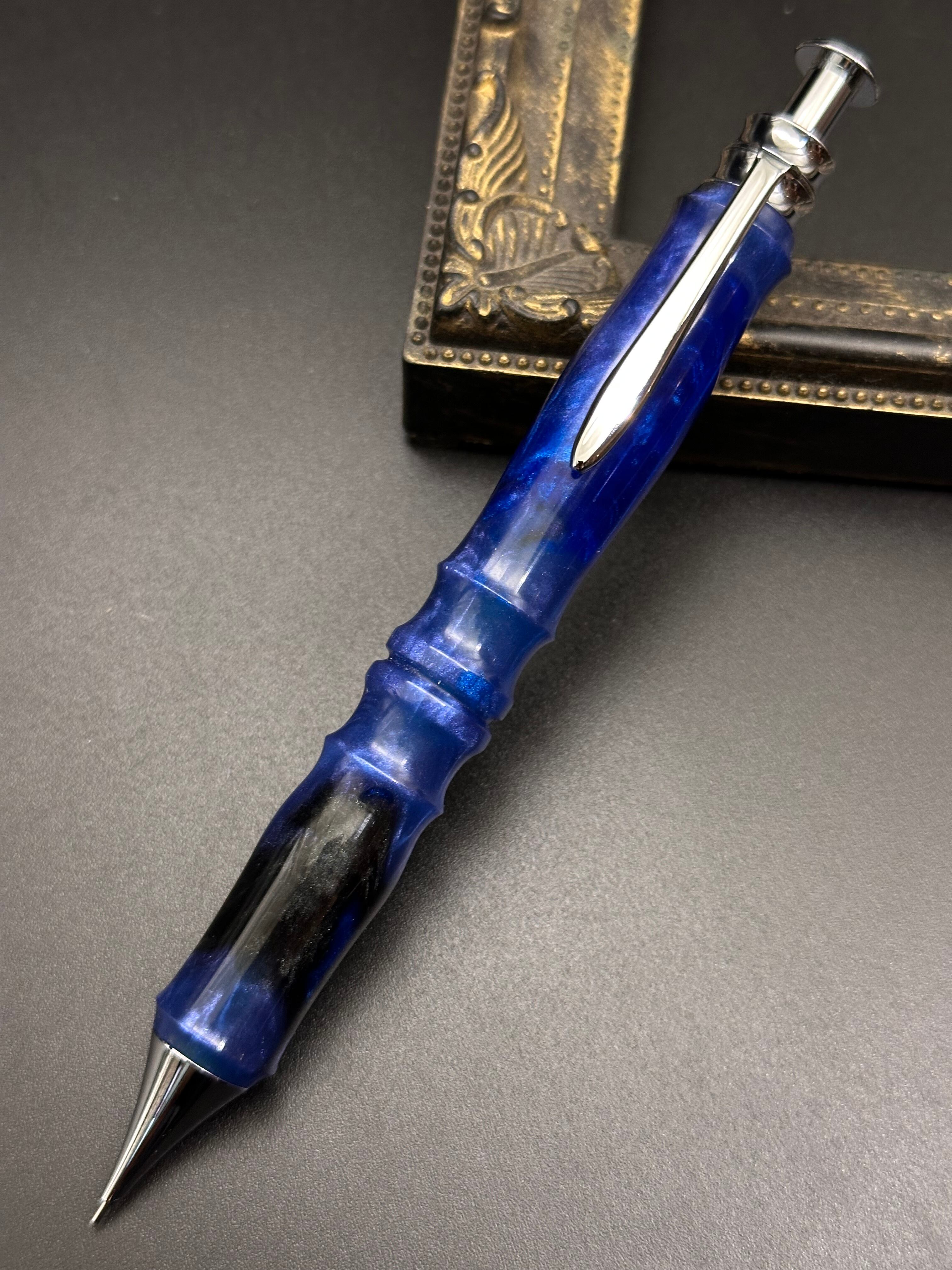 ハイブリッドオパール(オーロラ)※/細軸シャープペン(オリジナル金具