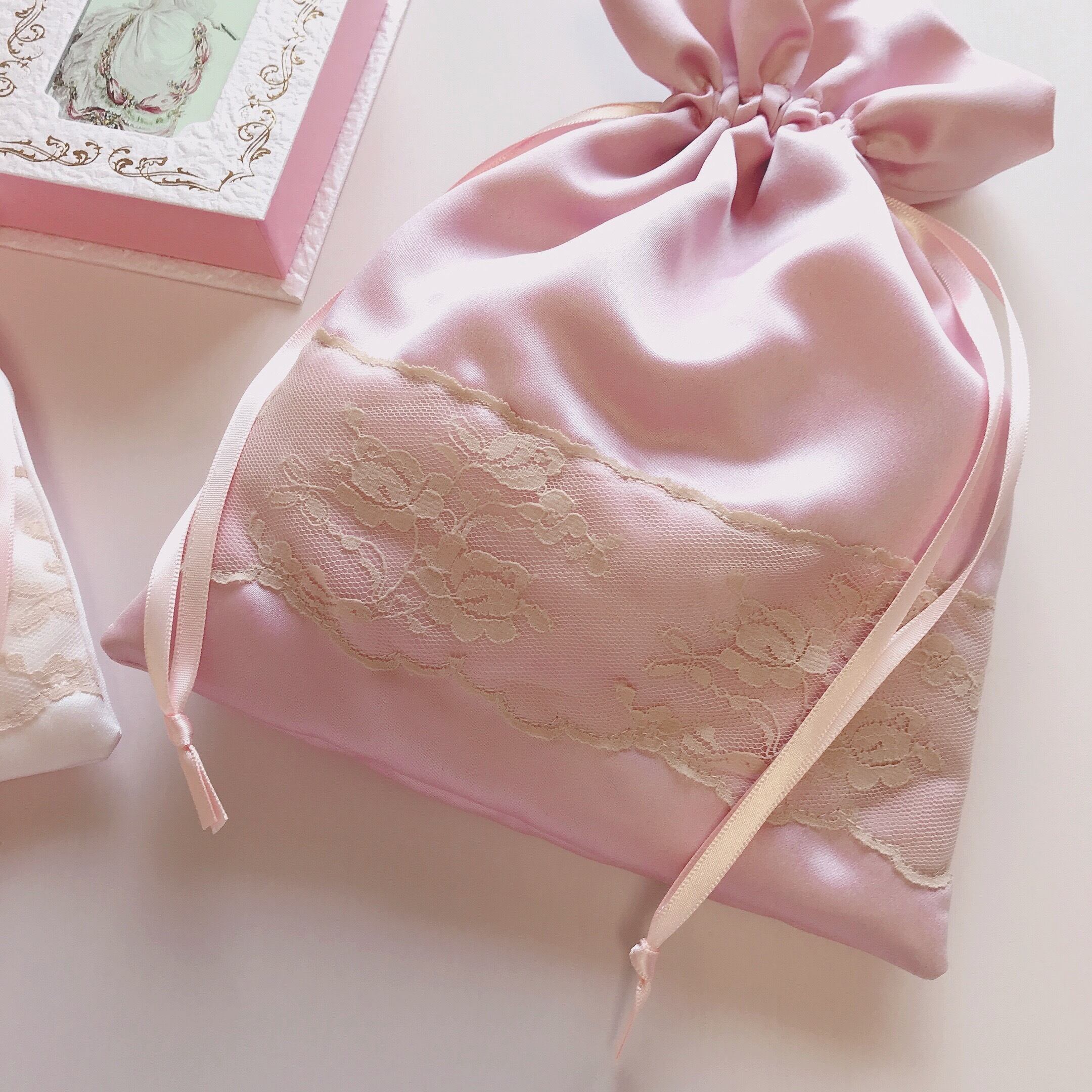 Lingerie Bag(rose  lace)