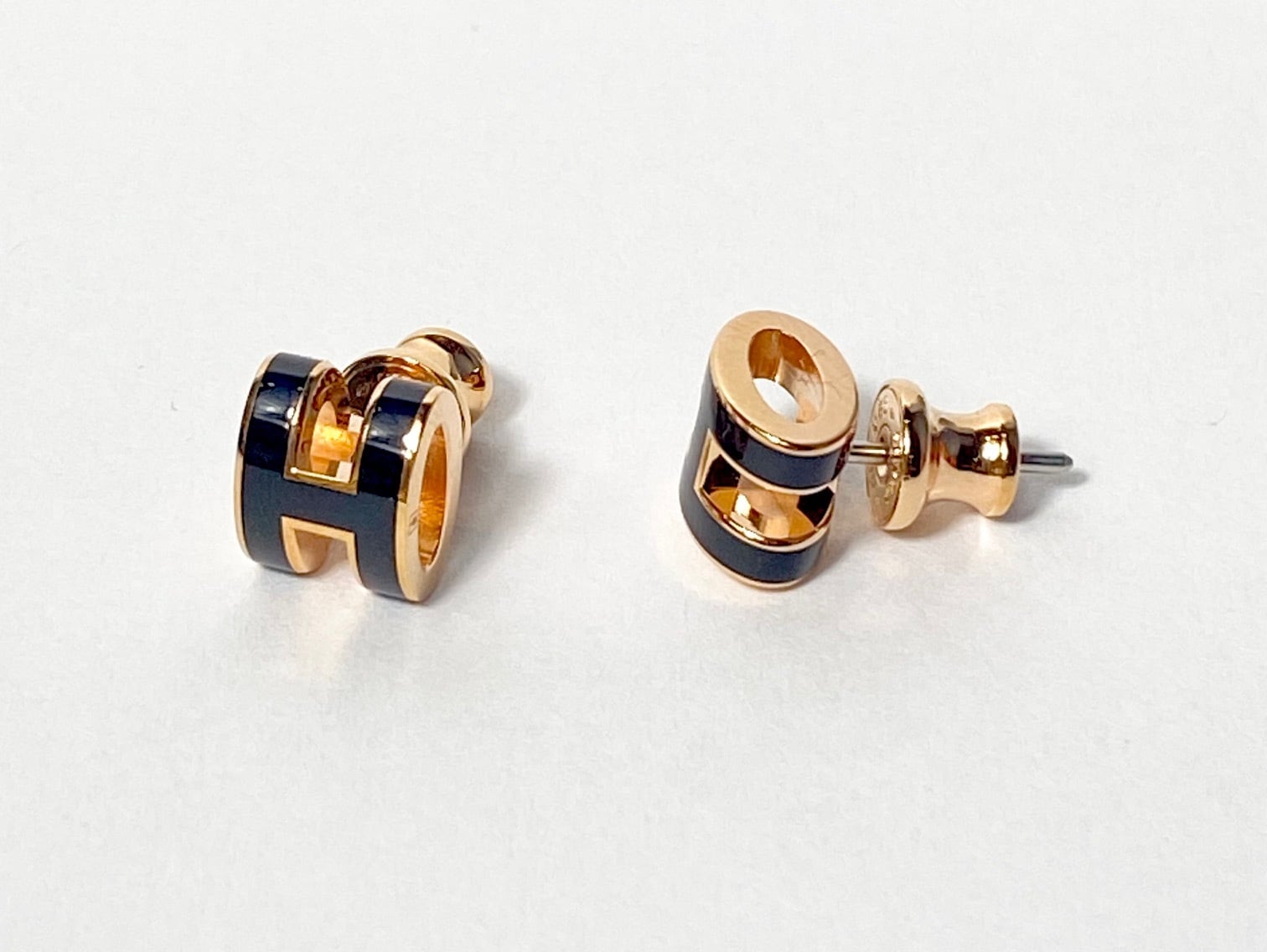 HERMES エルメス ポップH ミニ ピアス | TTJセレクトショップ