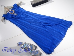 ★フリ－☆鮮やかブル－のワンピ－ス(OPN5371)