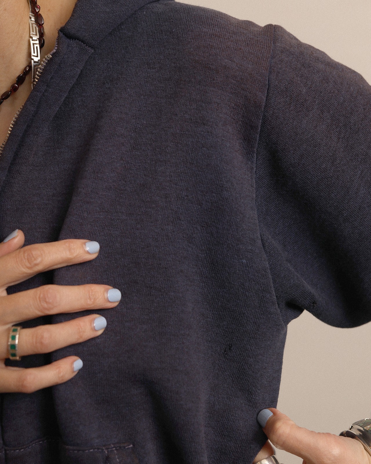 1960-70's Front Zipper / Sweat Parka