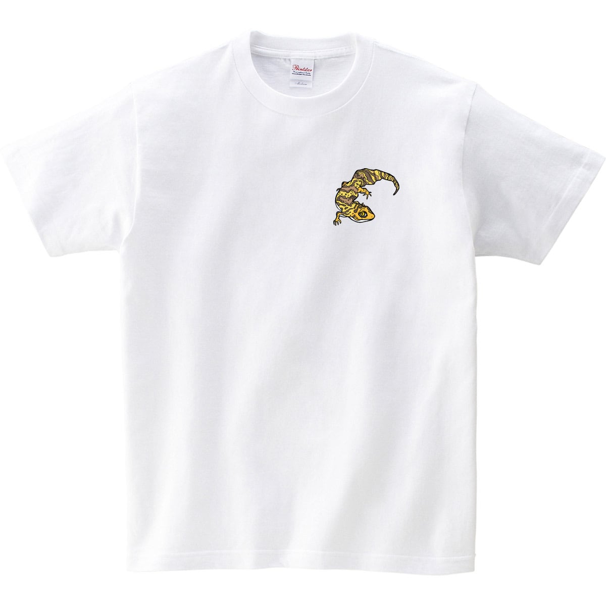 シマシマ 爬虫類 レオパ イラスト Tシャツ am78 検索） レオパードゲッコー 餌 飼い方