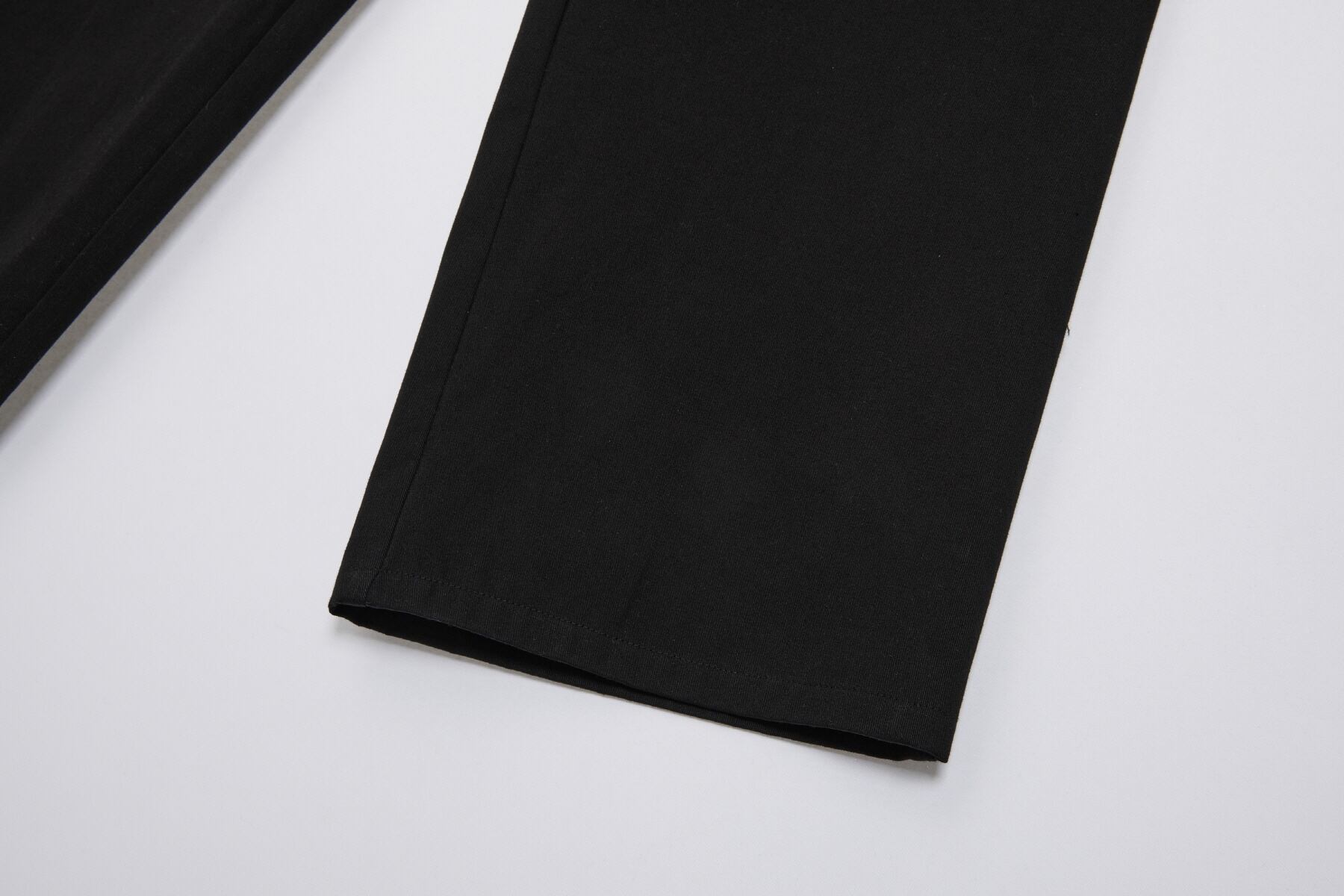 6/20予約発送 [Rest & Recreation] LOGO COTTON PANTS - BLACK