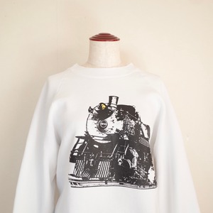 90s Train print sweat