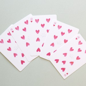 like a heart playing card
