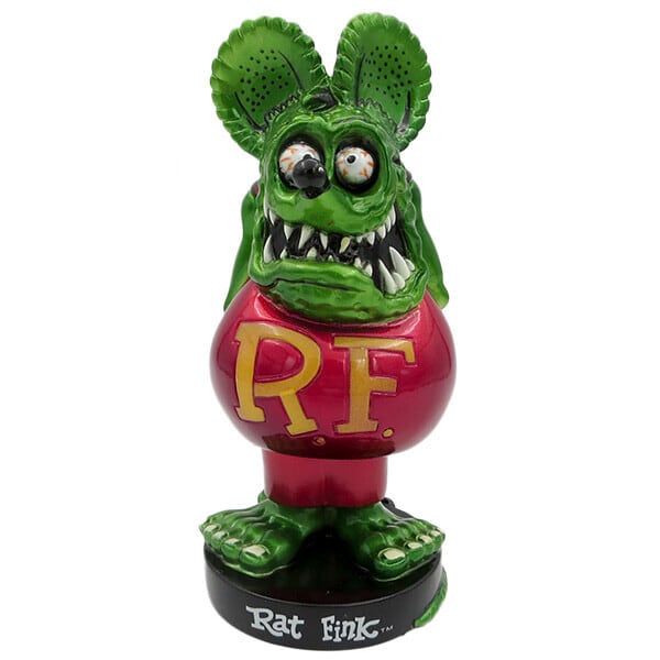 ♧【Rat Fink ラットフィンク】FUNKO ファンコ ボビングヘッド METALIC