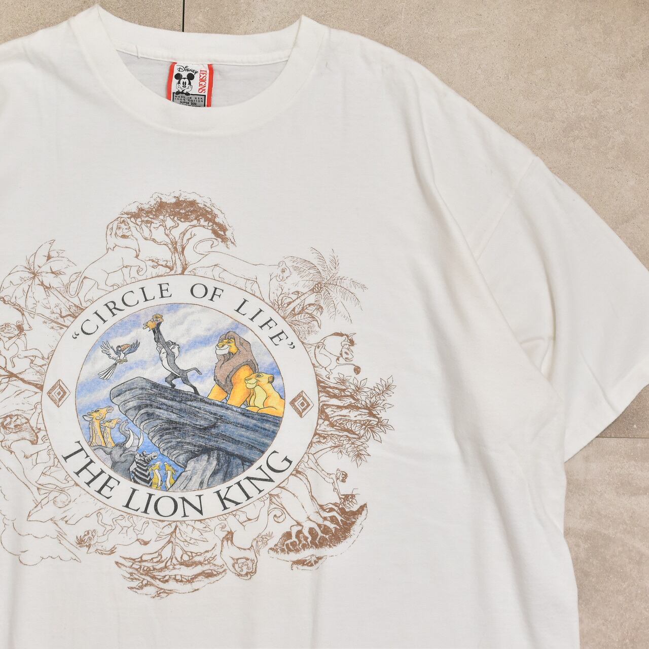 Special! 90s USA LION KING T-shirt | 古着屋 grin days memory Special! 90s USA LION KING T-shirt | 古着屋 grin days memory
