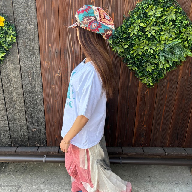 ロータスコットンゆったりティシャツ