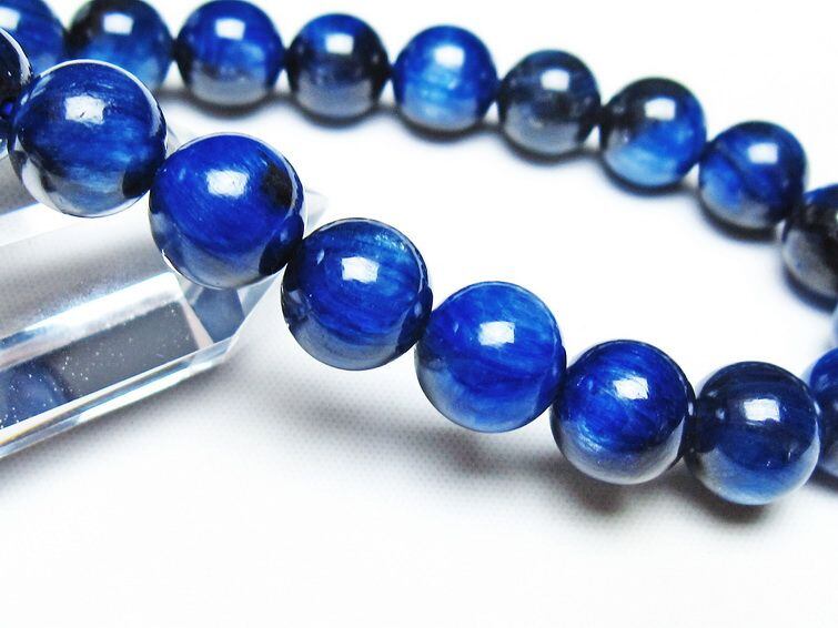 カイヤナイト ブレスレット 10mm 一点物 メール便可 [M便 1/10] 111