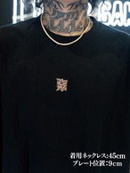 TOKYO GANG STYLE PLATE LOGO TEE（GOLD）