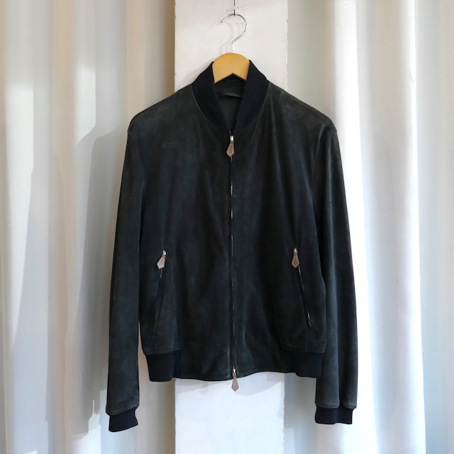 HERMES "REINDEER LEATHER" SUEDE BLOUSON