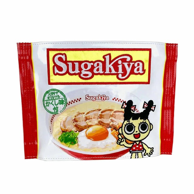 まちかど画廊　スガキヤ ラーメン ポーチ  コスメポーチ  ペンケースの画像