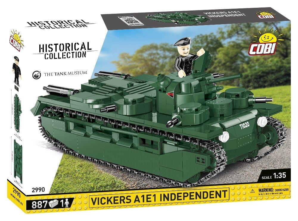 公式新作 Cobi Historical Collection #2521 ミリタリーブロック WWII イギリス軍 歩兵戦車 ブロック 