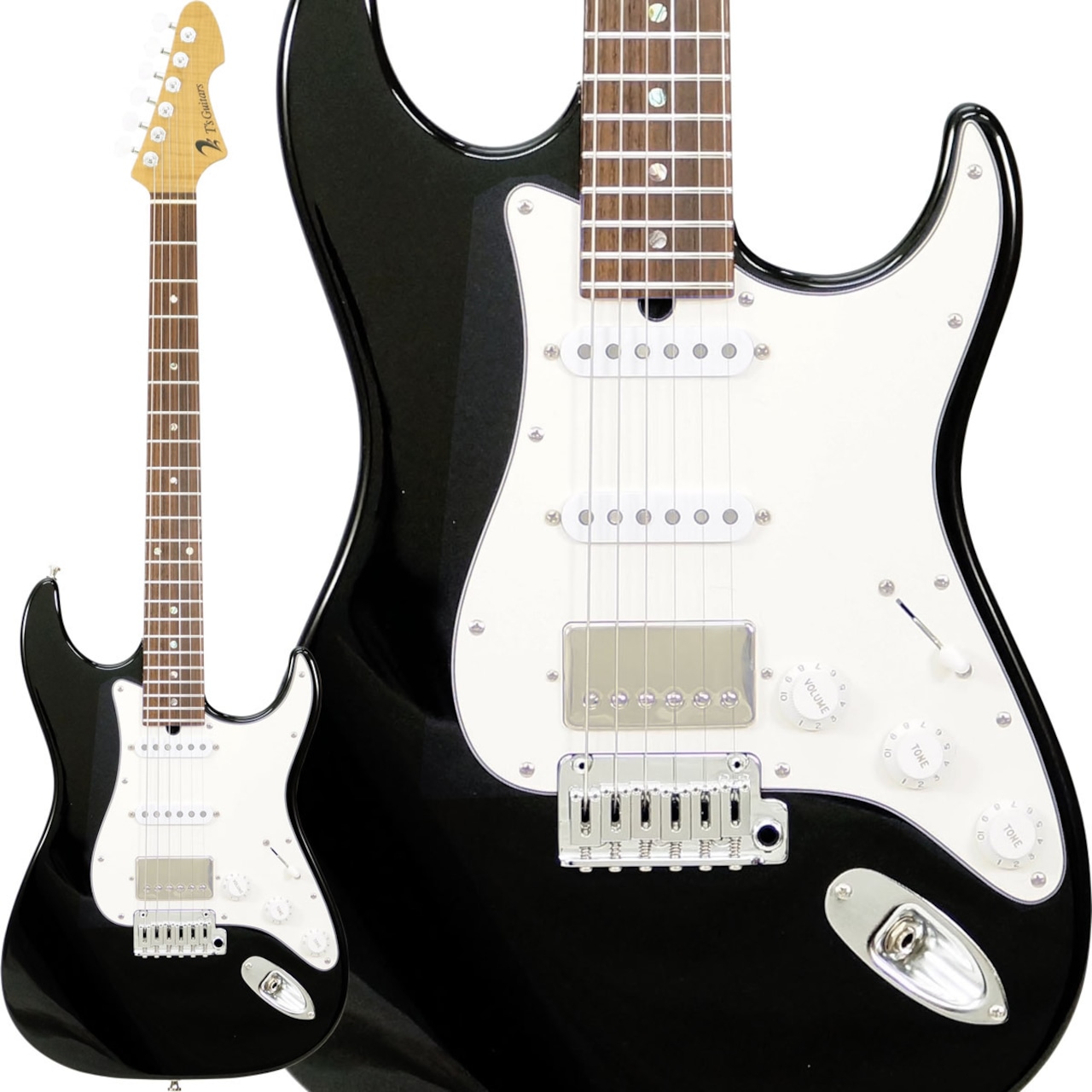 T's Guitars DST22 Custom (Black) [USED]