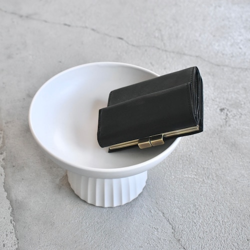 SLOW | bono clasp trifold wallet　レザー ウォレット 財布 がま口