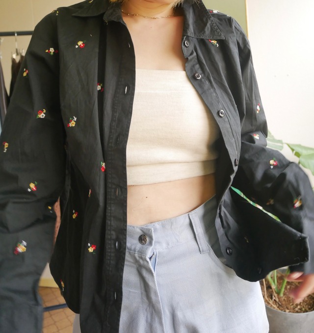70s-80s Euro Vintage Knit Tube Top