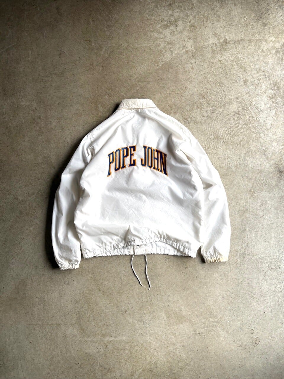 70’s-80's WEST WIND NYLON COACH JACKET “POPE JOHN”
