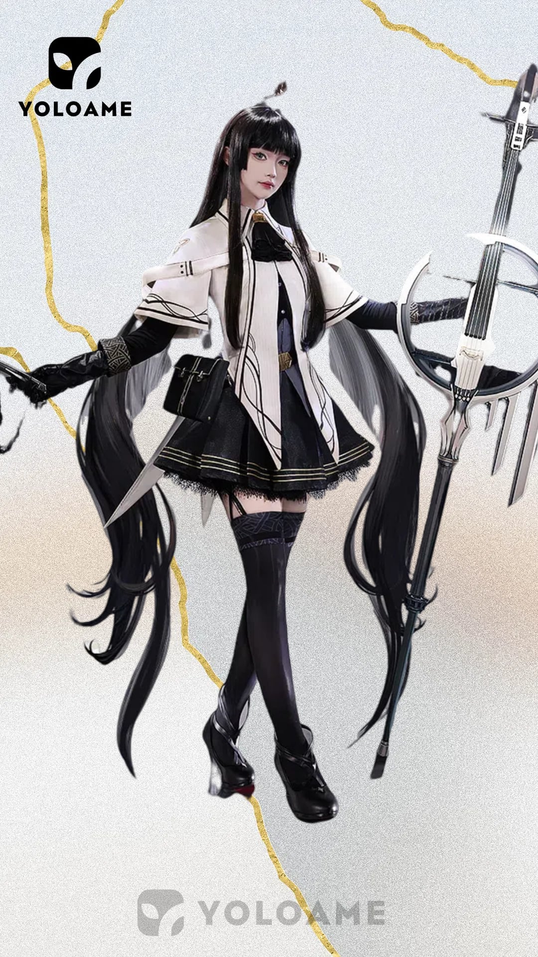 三分妄想 アークナイツ ラップランド コスプレ 衣装 典雅悪兆