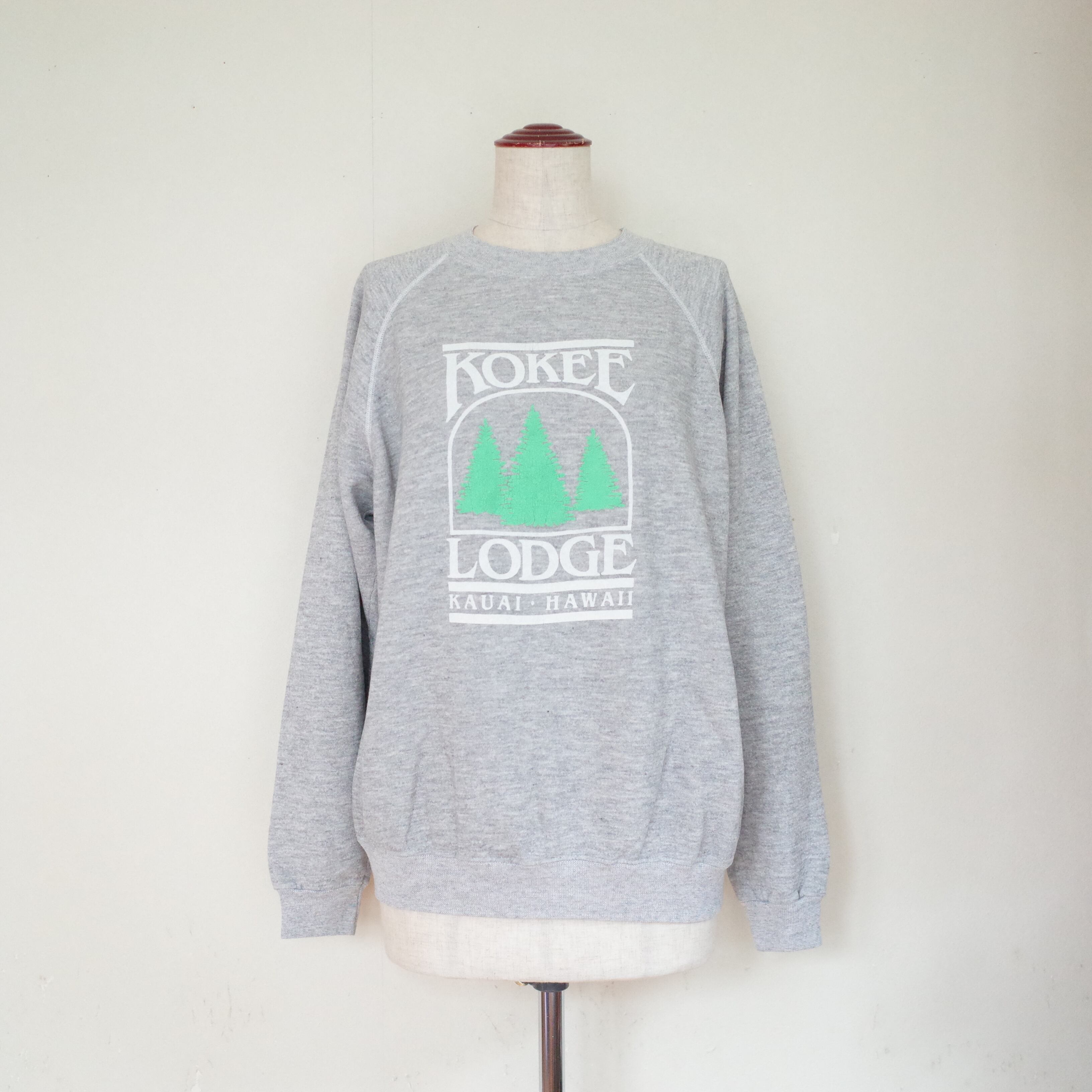 8090s KOKEE LODGE print sweat select zakka & vintage clothing port.