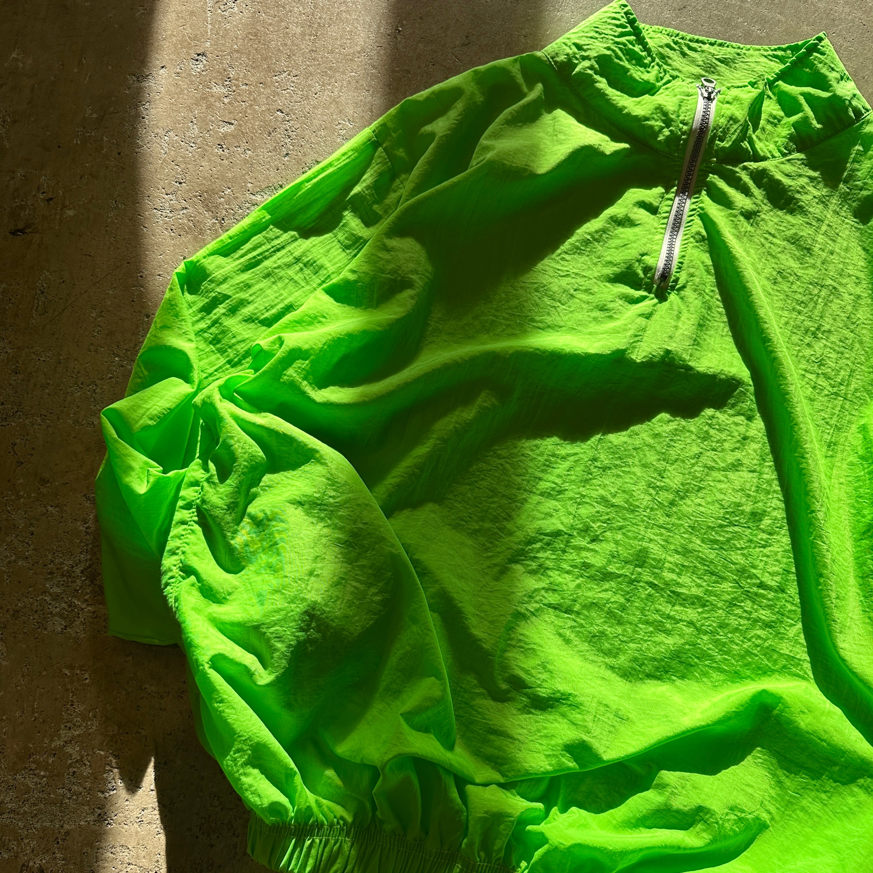Ⓝ I.G.SPORT GREEN NYLON PULL OVER JACKET | safarionline