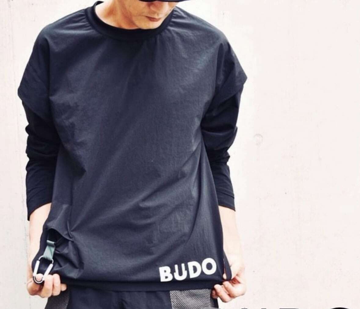 BUDO キャッチプルオーバー +ADD ホワイト Mサイズ BUDO キャッチプルオーバー +ADD ホワイト Mサイズ Catch Pull Over ＋