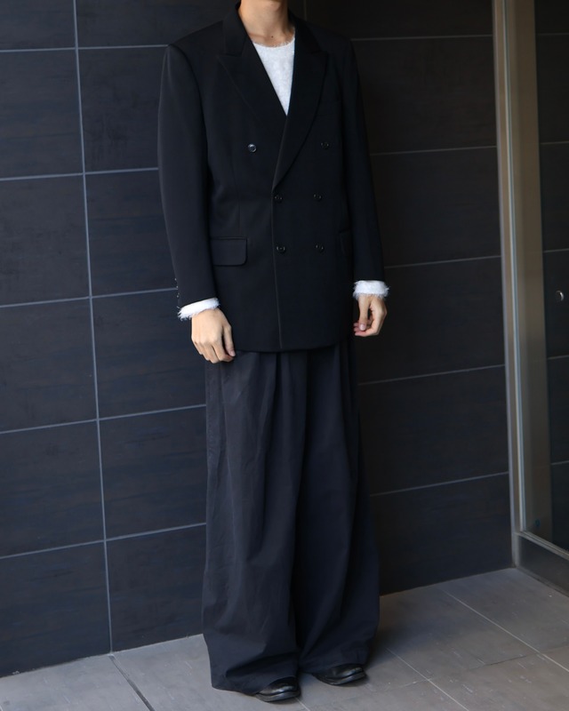 6 button double breasted tailored jacket
