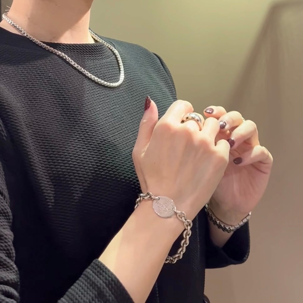 ティファニー 925 ベネチアン チェーン ネックレス ティファニー ベネチアンリンクチェーンネックレス | スイートロード