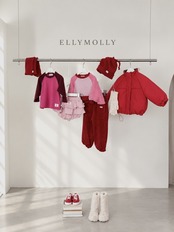 エリーモリー / ELLY MOLLY / ラオン配色ラグランTシャツ / 韓国子供服 / ジュニア / 26winter〖取寄〗*13~19号*