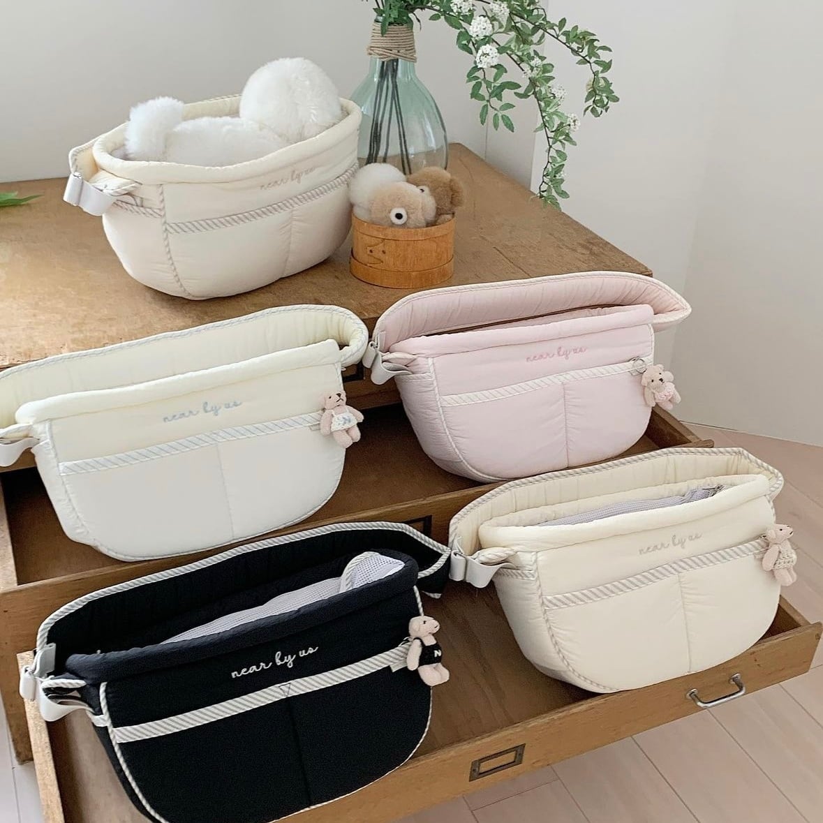 即納【near by us】tarte bag (4color) new color | ropet