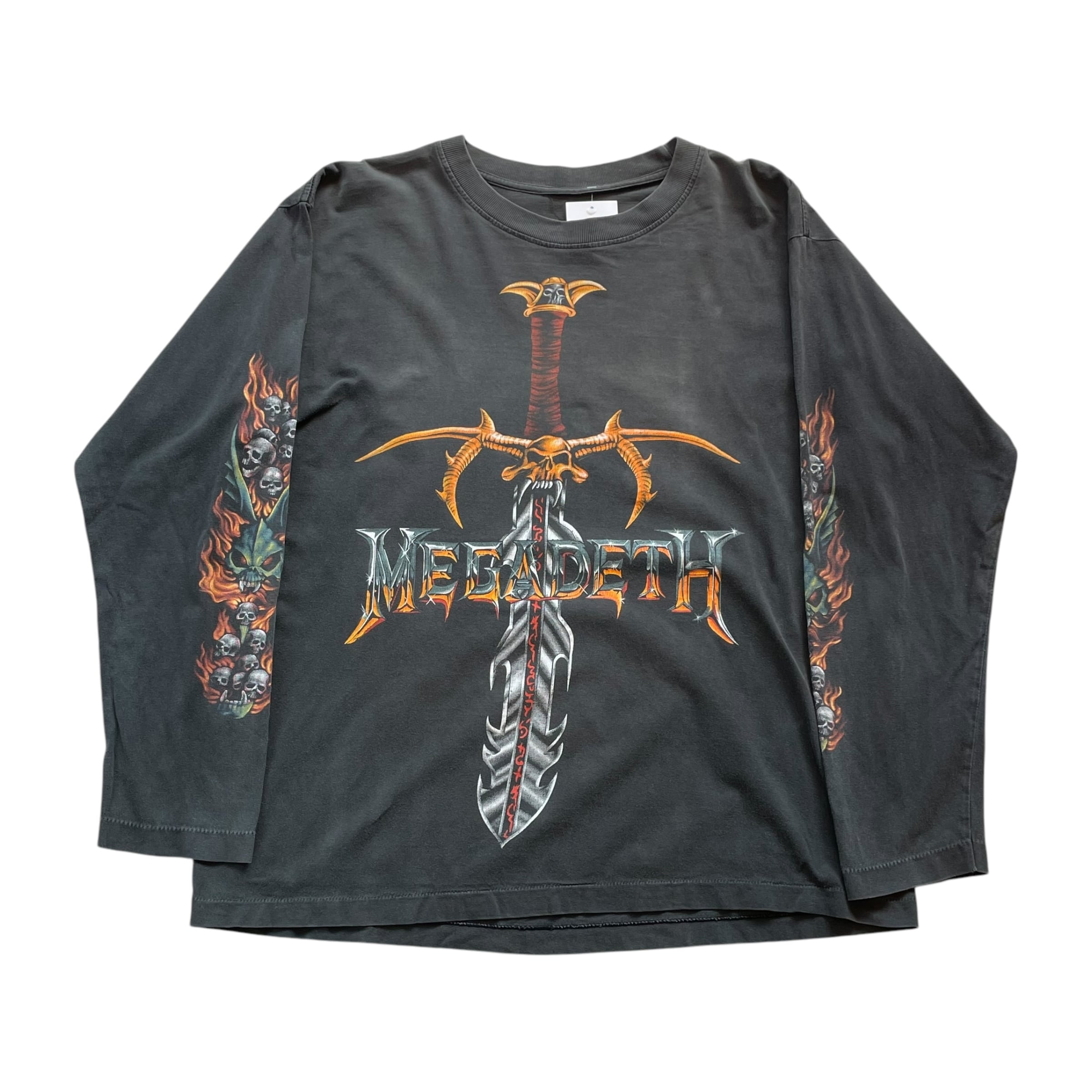 1990s Euro Bootleg MEGADETH L/S T-shirt