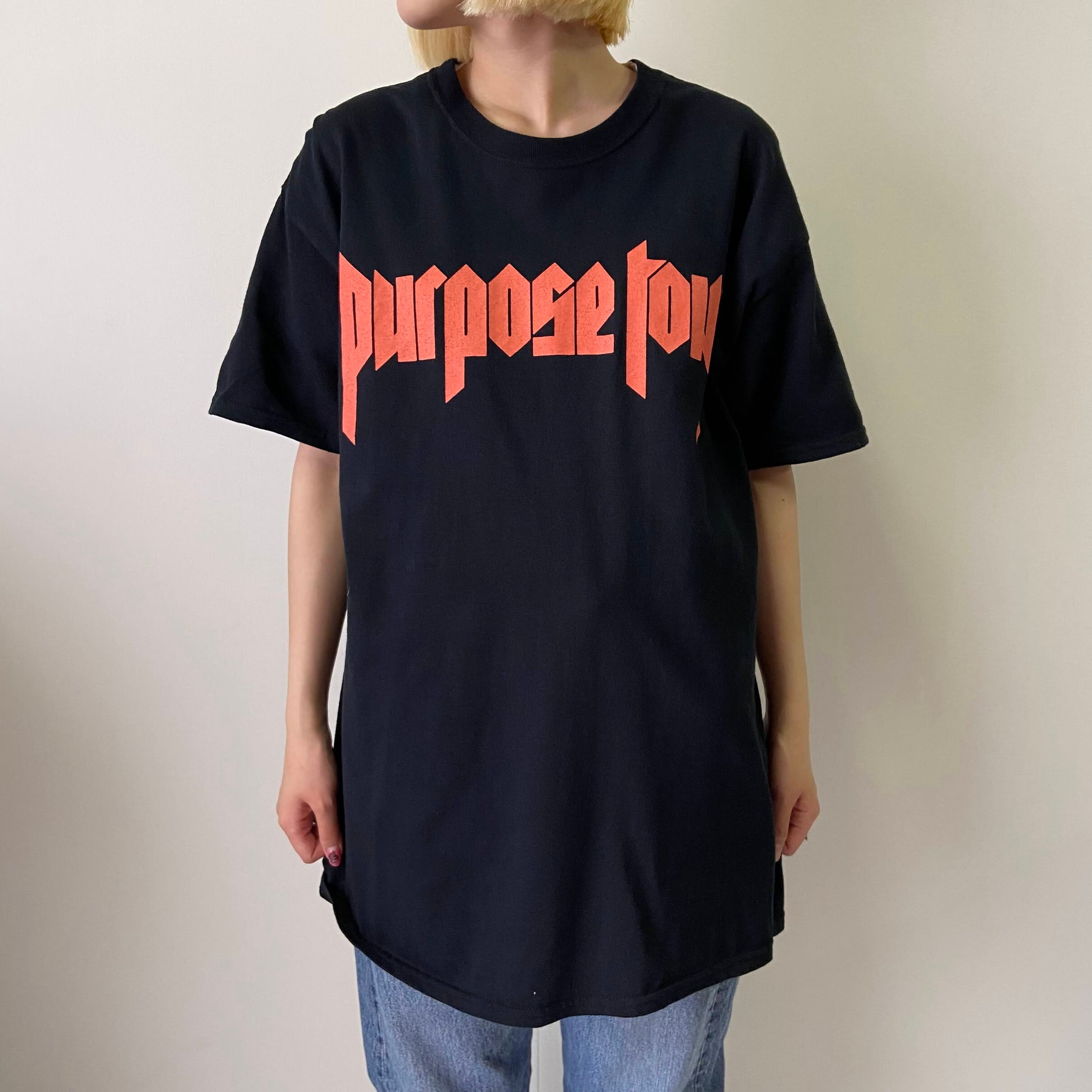 JUSTIN BIEBER ジャスティンビーバー Purpose Tour 2017 プリントT