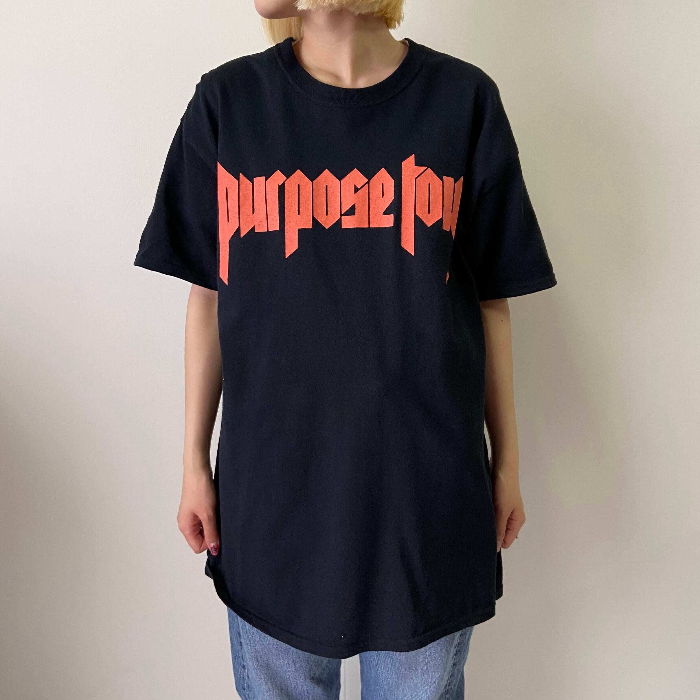 JUSTIN BIEBER ジャスティンビーバー Purpose Tour 2017 プリントT 