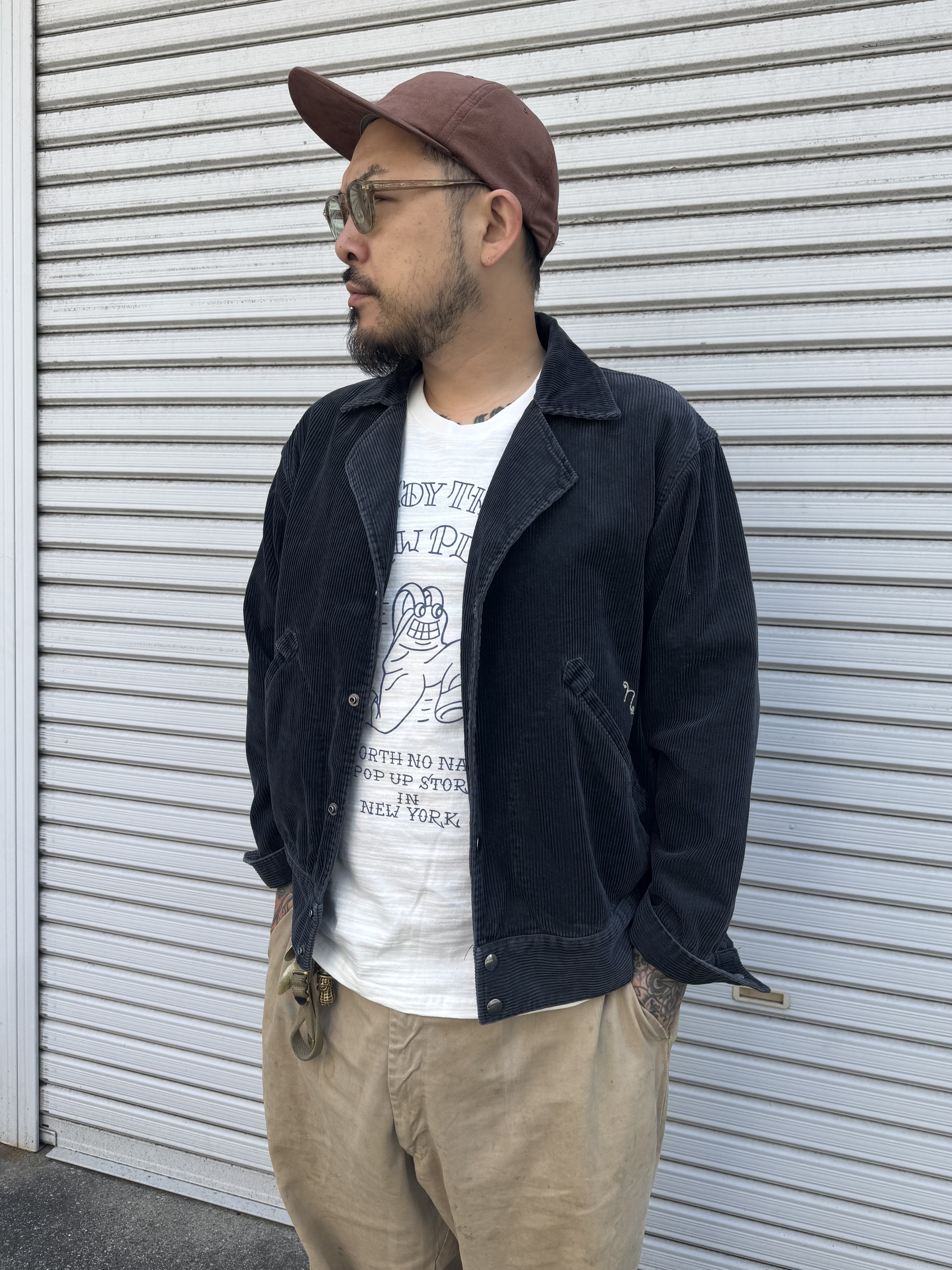 PARANOID / パラノイド FADED CORDUROY JACKET FADED CORDUROY JACKET 2nd Type | SNOW PLANT