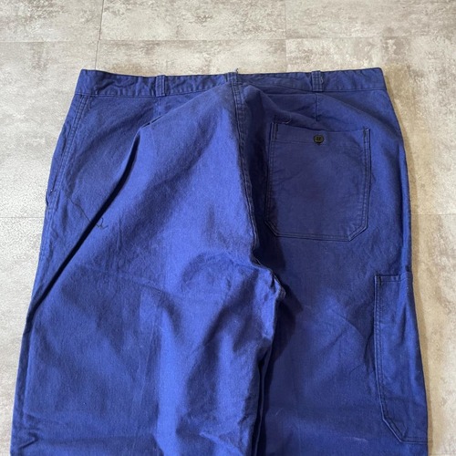 50-60s Le Voyageur フレンチワーク コットン パンツ W35 詳細写真10