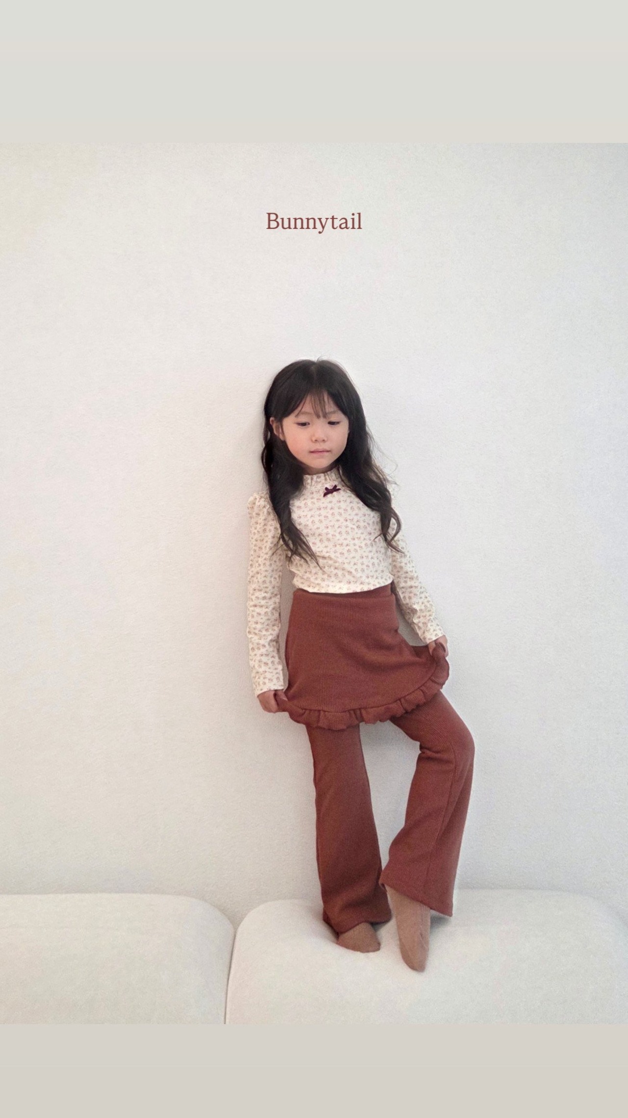 bunny tail［取寄］frill flare pants 26winter