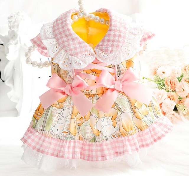 《予約》3101468 ゴシックフラワーチェックワンピース