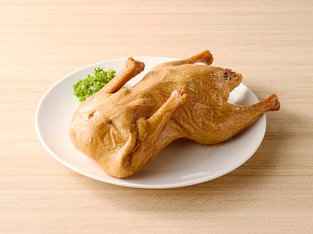 スモークダック 四川料理 パーティー 宴会 鴨 燻製 クリスマス 藤屋