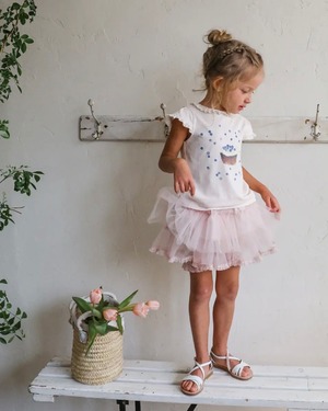 予約 : Su sha skirt leggings〔puella FLO〕