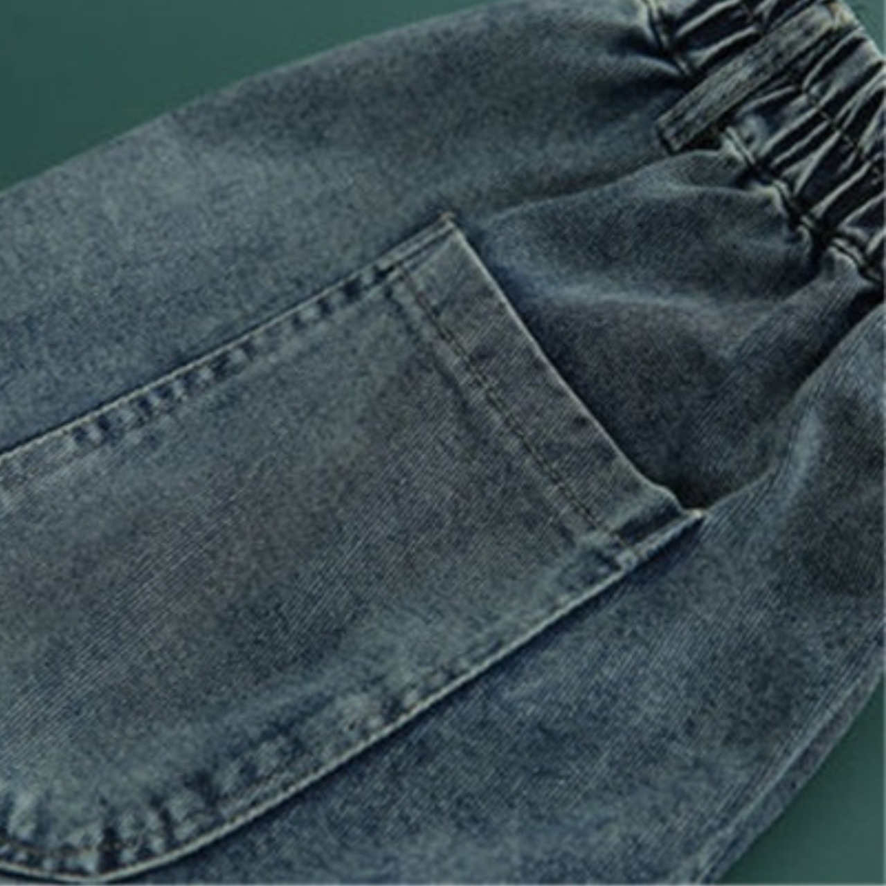 Ankle Length Wide Denim Pants / ワイド デニム パンツ（アンクル丈）