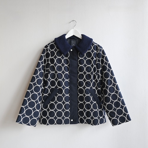 《mina perhonen 2025AW》tambourine ブルゾン / navy / 160cm