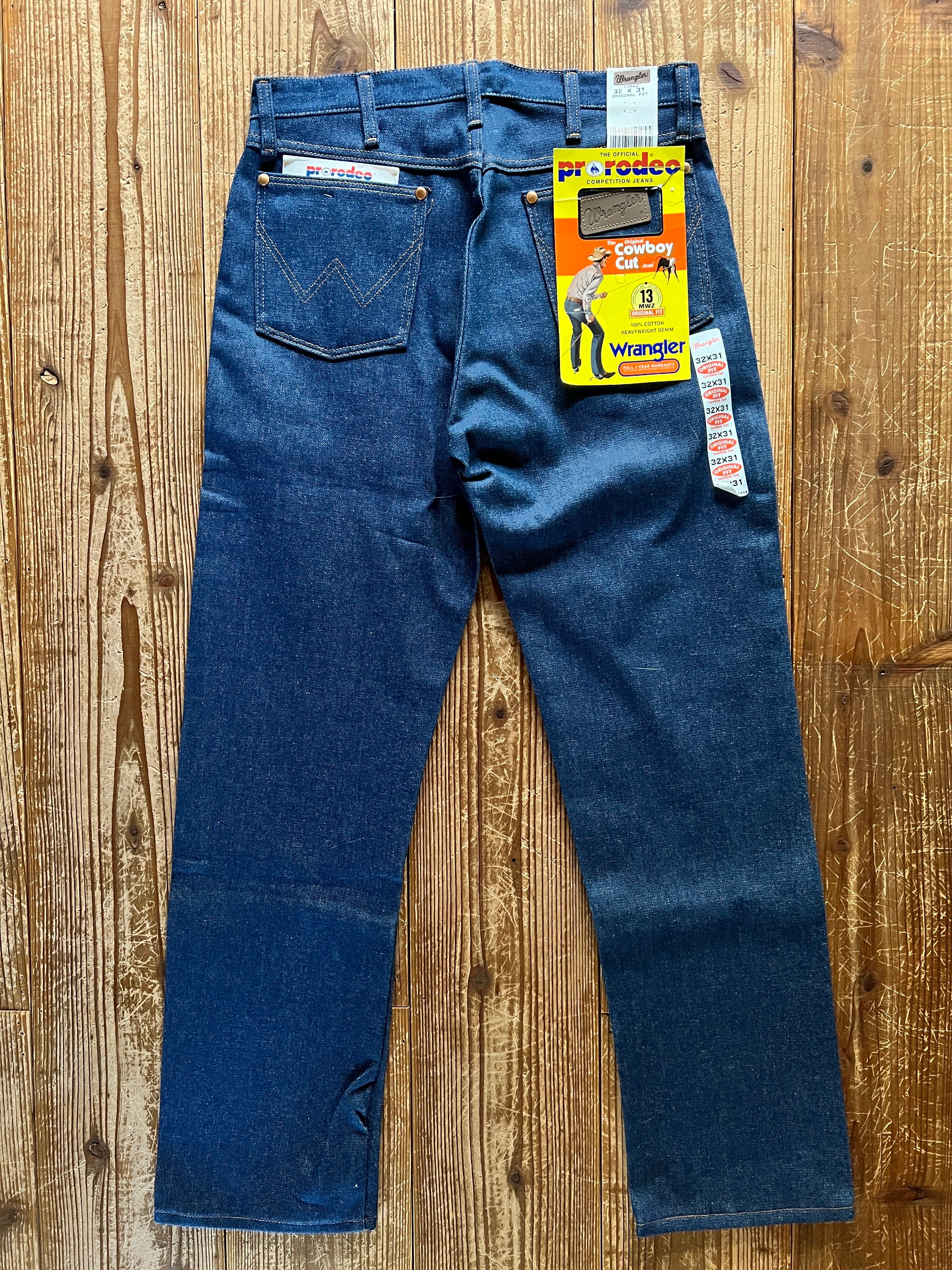 80's〜 Wrangler 13MWZ デニムパンツ DEADSTOCK 表記(32×31) USA製