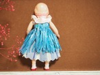 おしゃれガール　青い腰みの　JAPANセルロイド 画像7