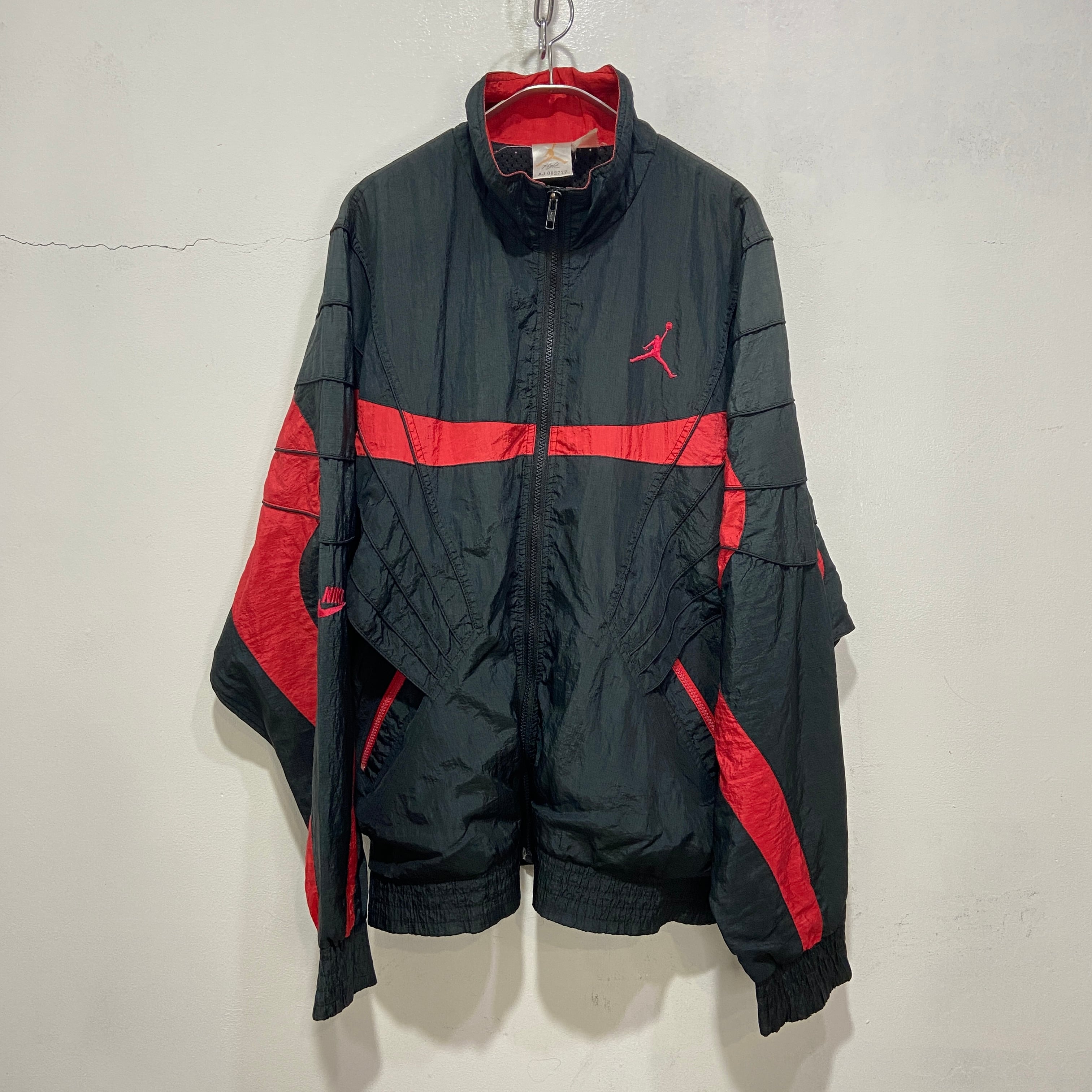 80s NIKE ジョーダン ナイロンジャケット ジャンプマン 黒 XL | 古着屋 Uan