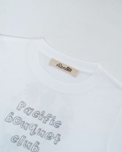【mini】HAND DRAWN BOUQUET PRINT T-SHIRTS［RKC015］